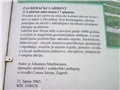 Zagrebački labirint - info ploča